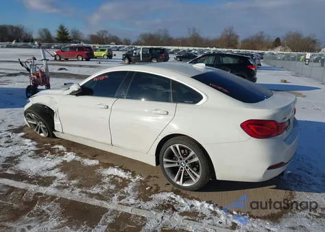 2019 BMW 430I Gran Coupe xDrive z USA, uszkodzony, nr VIN WBA4J3C53KBL09442